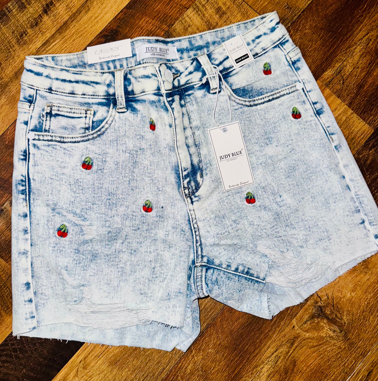 Cherry Judy Blue Shorts