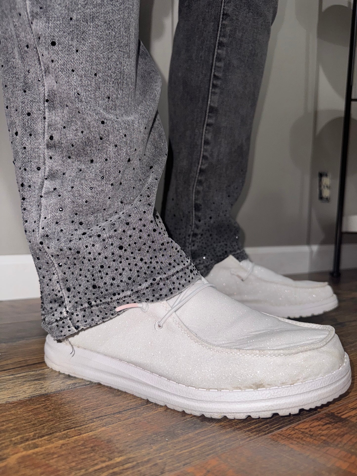Black Rhinestone Judy Blue Jeans