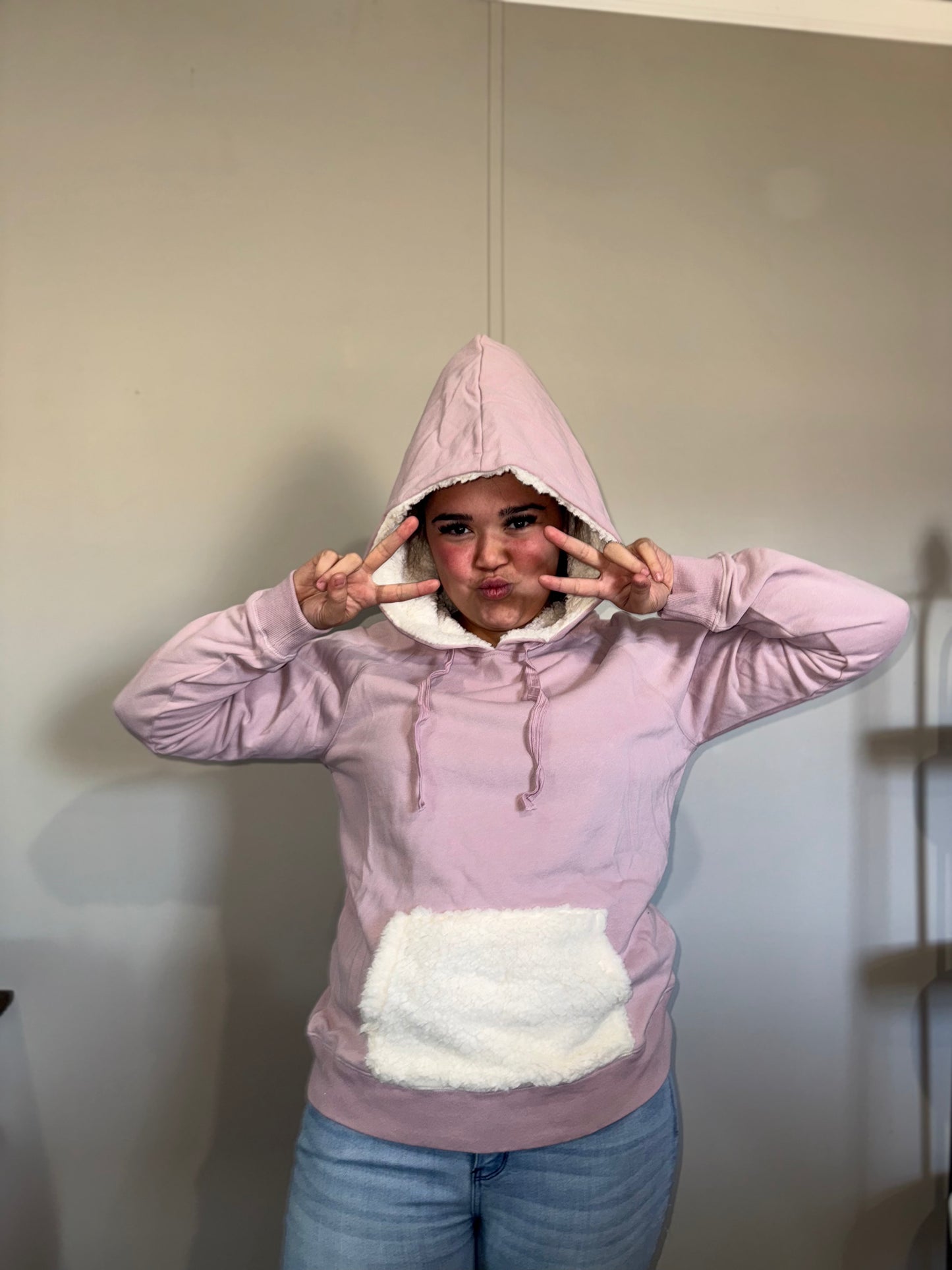 Lavender Fleece Hoodie
