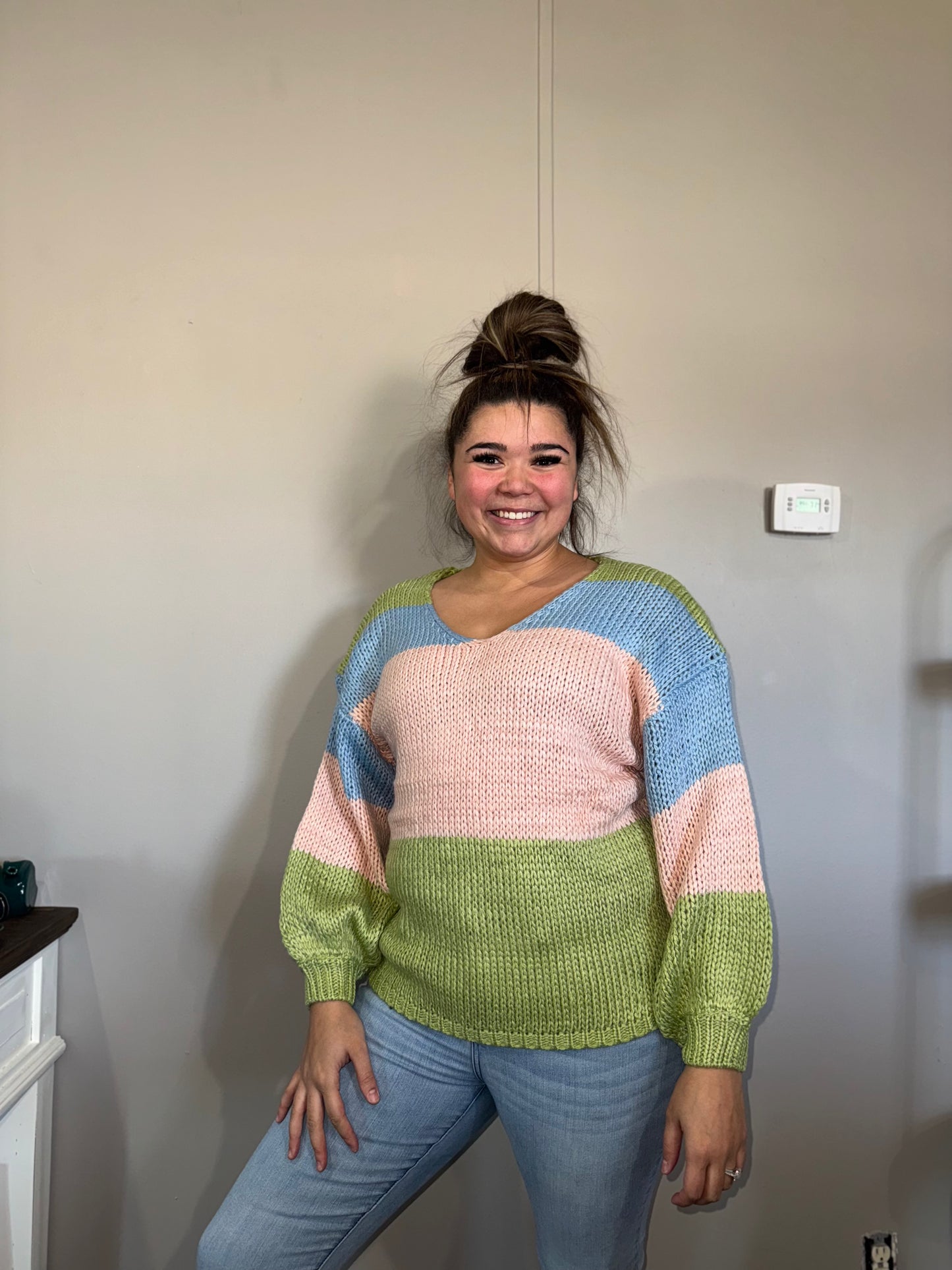 BiBi Striped Sweater