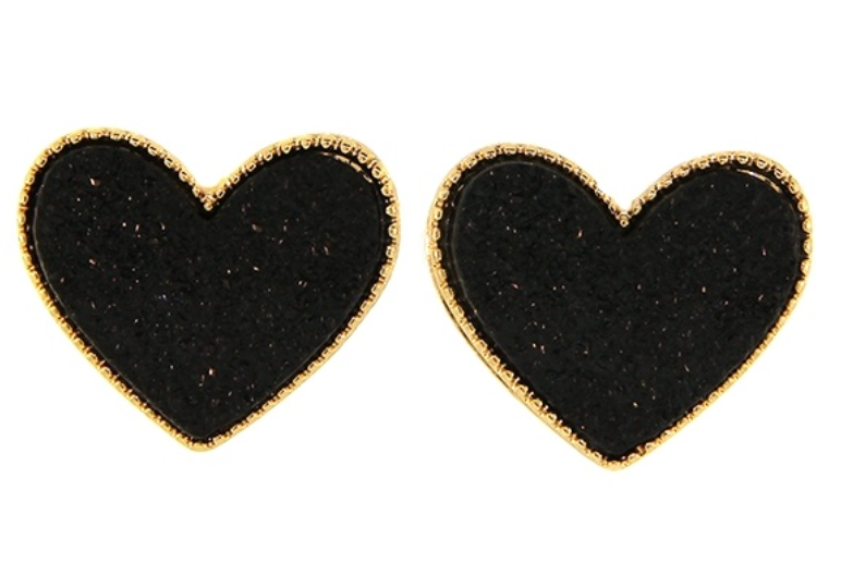 Heart Studs