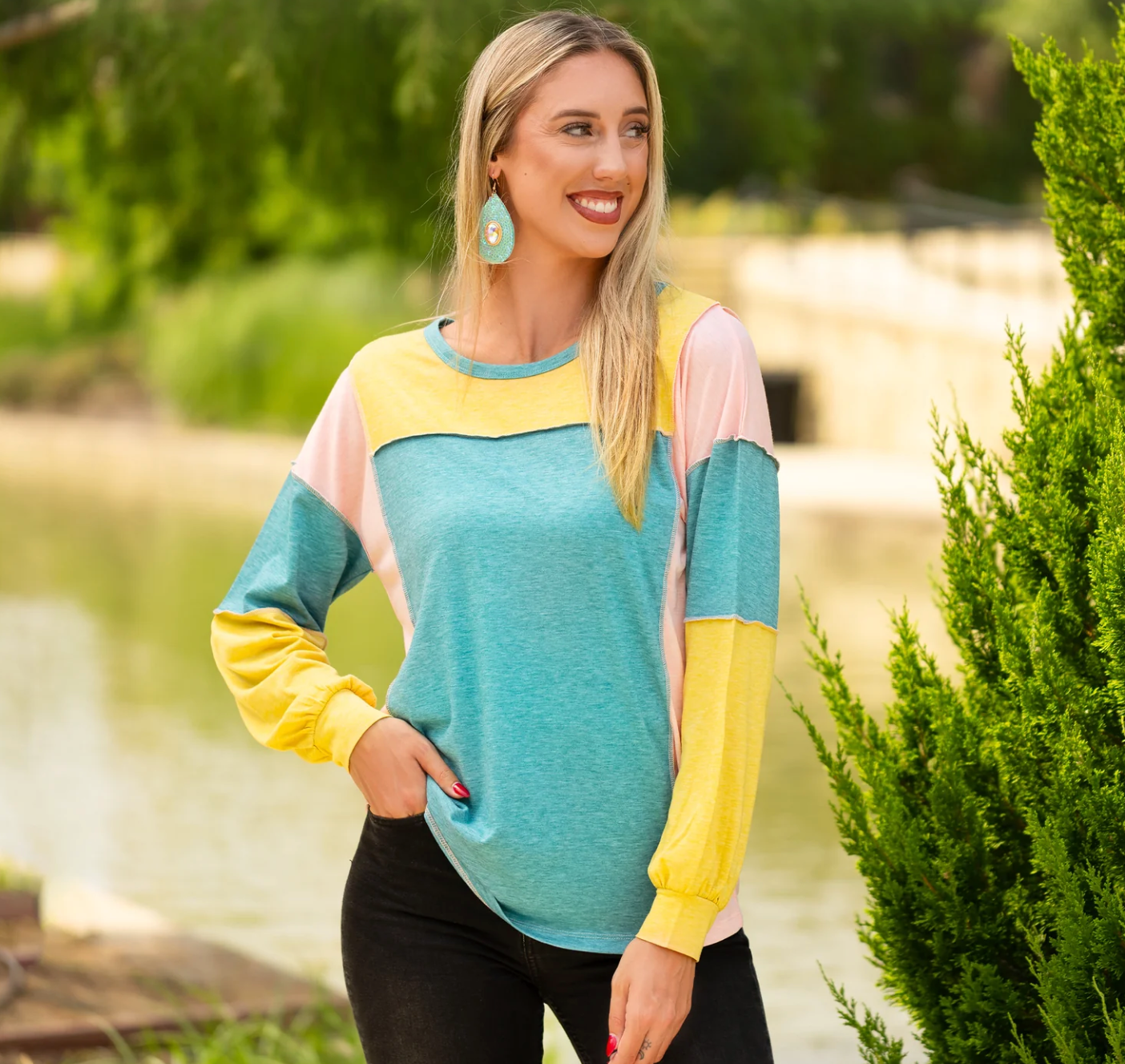 Spring Has Sprung Long Sleeve Top